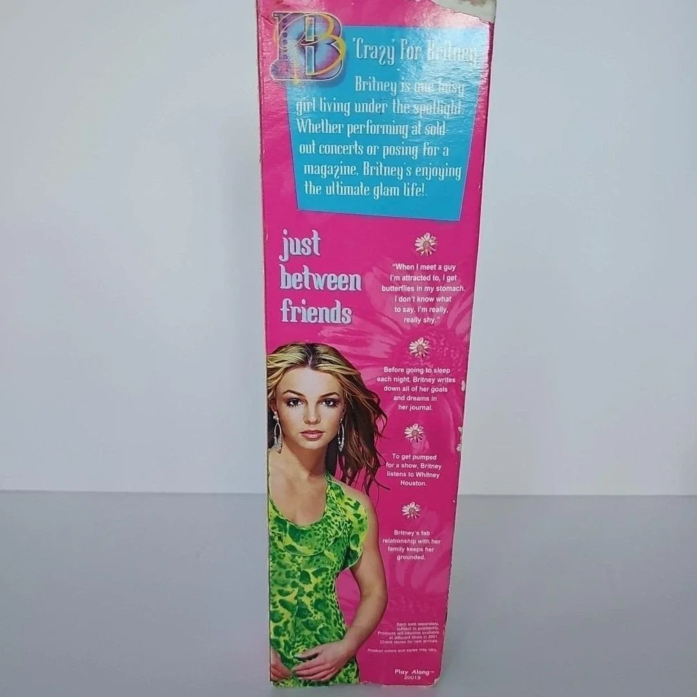 2001 Britney Spears Play‎ Along Doll Pepsi TV Commercial Outfit Y2K Collectible